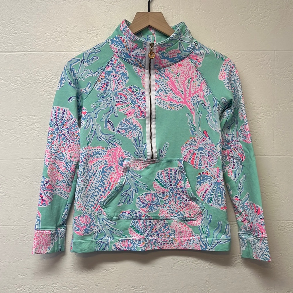 Lilly Pulitzer Minty Fresh Fansea Popover
